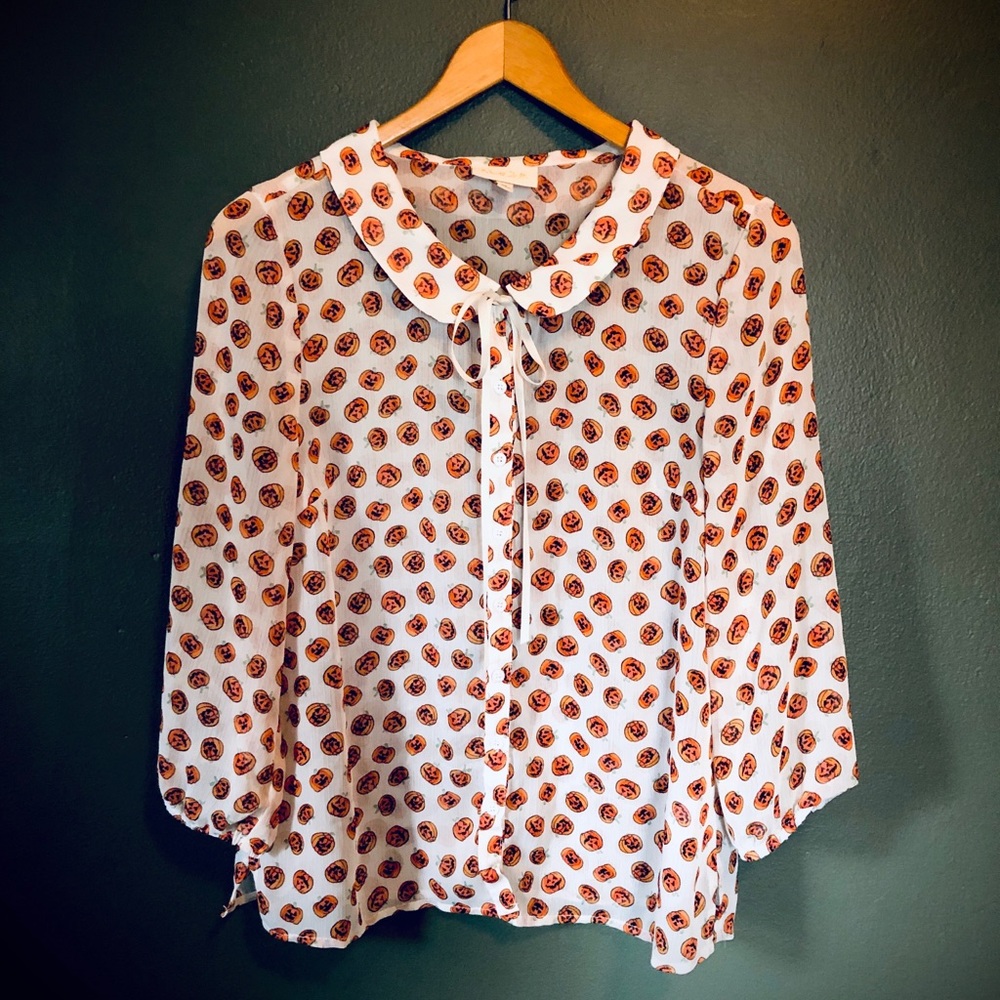 Pumpkin 🎃 Blouse from ModCloth.